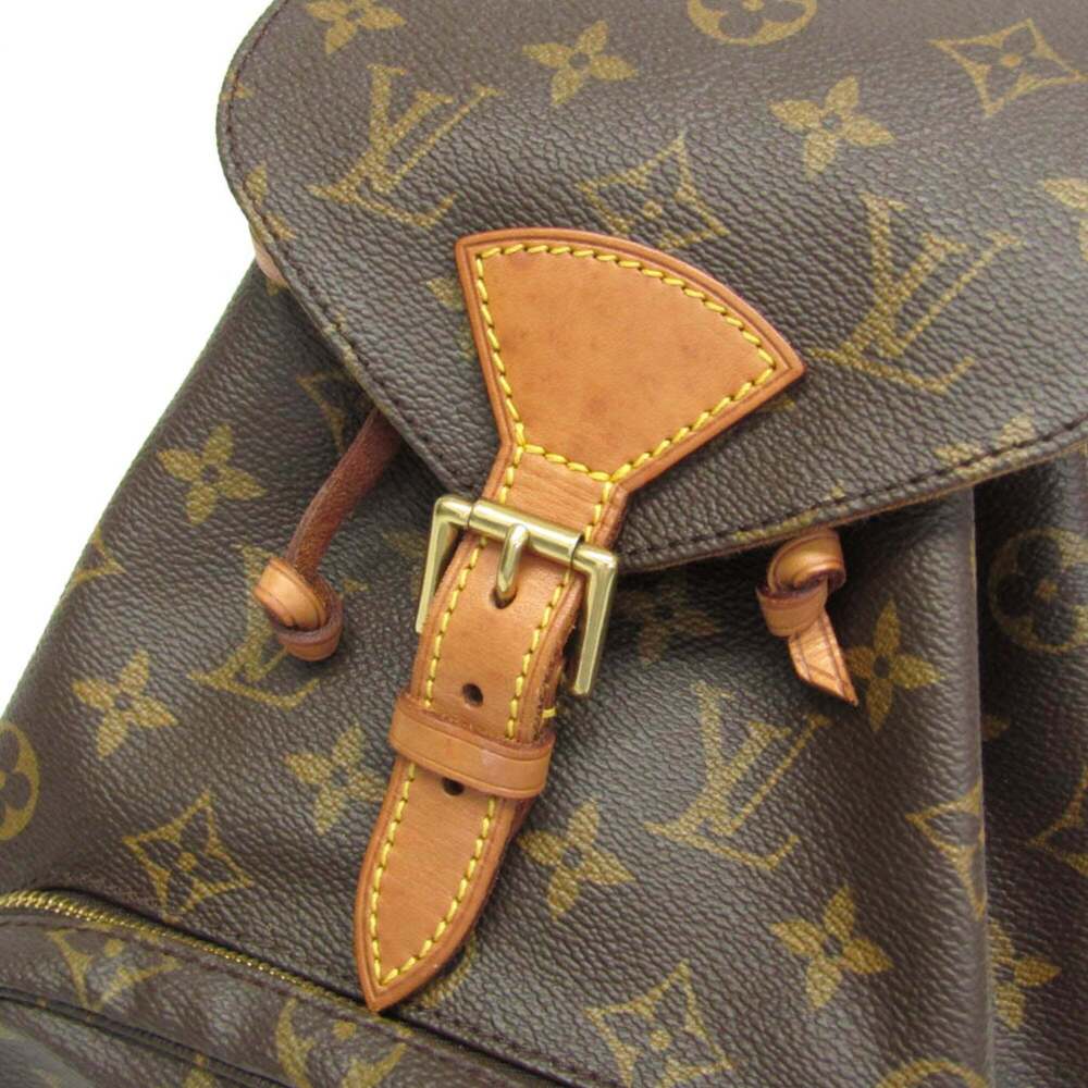 LOUIS VUITTON Authentic Brown Monogram Backpack - Picture 6 of 14